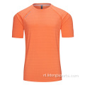 Groothandel man gym droog fit gewoon t -shirt